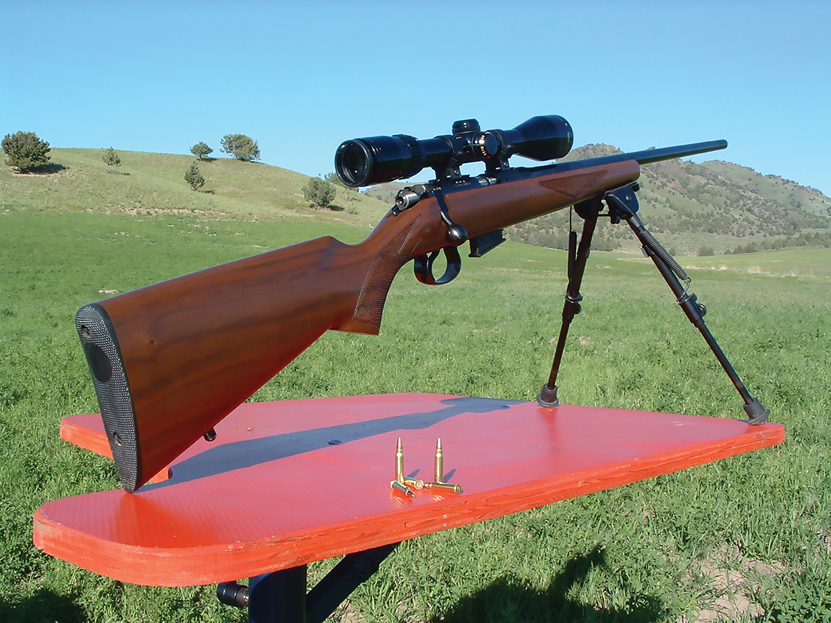 CZ’s first offering for the 17 HMR was this Model 452. Lewis purchased his in 2005. It has eaten through approximately 8,000 rounds.